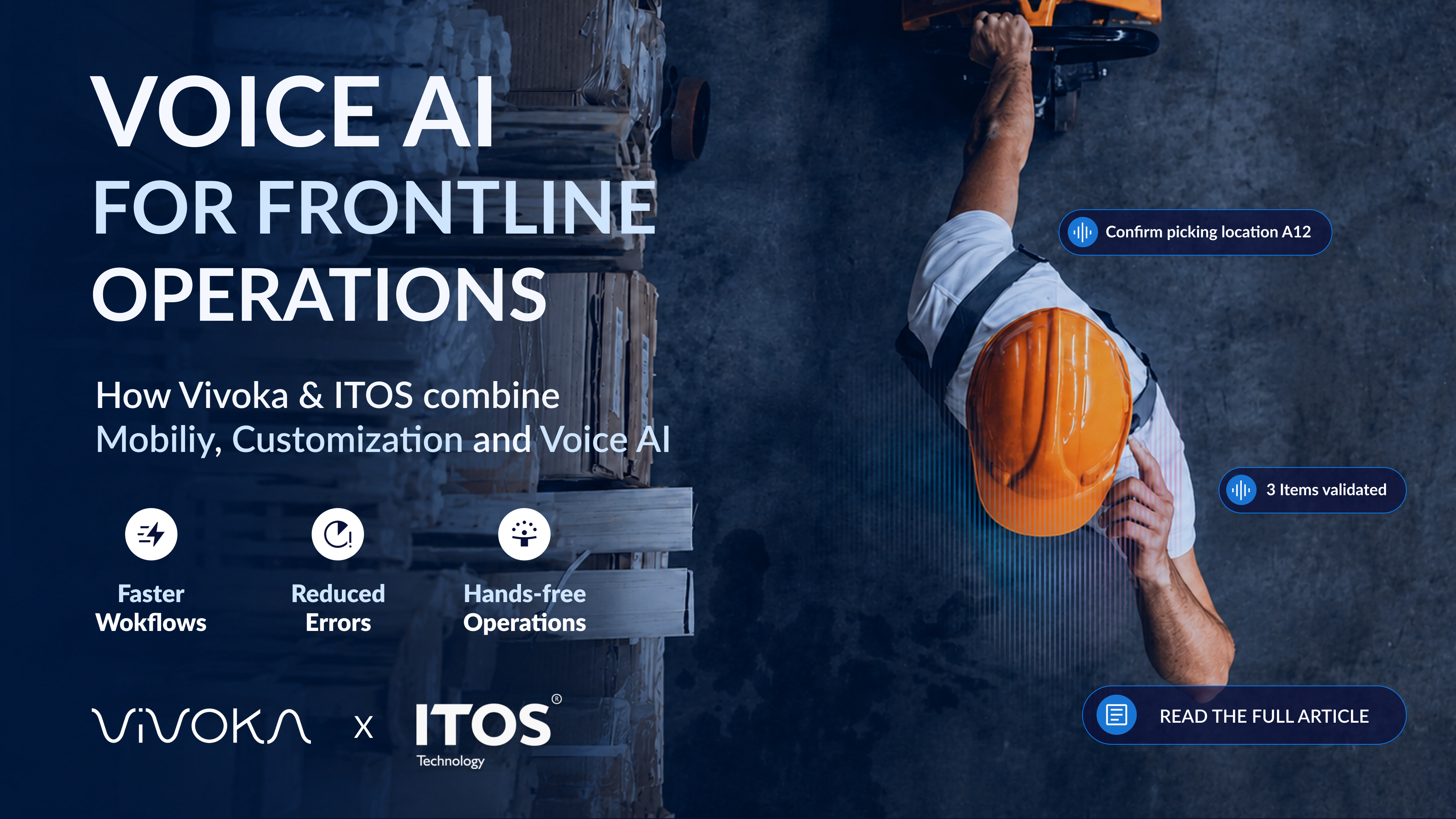 Rethinking Frontline Operations: How Vivoka and ITOS Combine Customization, Mobility and Voice AI to Reduce Operational Friction